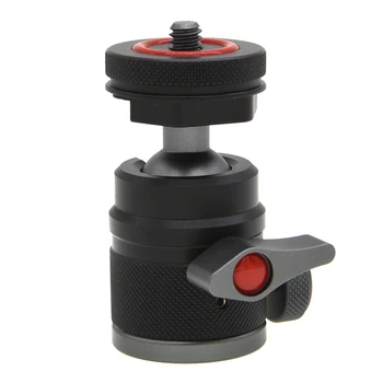 Universal tripod ball head panoramic 360° rotation 1/4 Screw threaded base suitable for monopods/SLR /mobile phones/Gopro
Universal tripod ball head panoramic 360° rotation 1/4 Screw threaded base suitable for monopods/SLR /mobile phones/Gopro