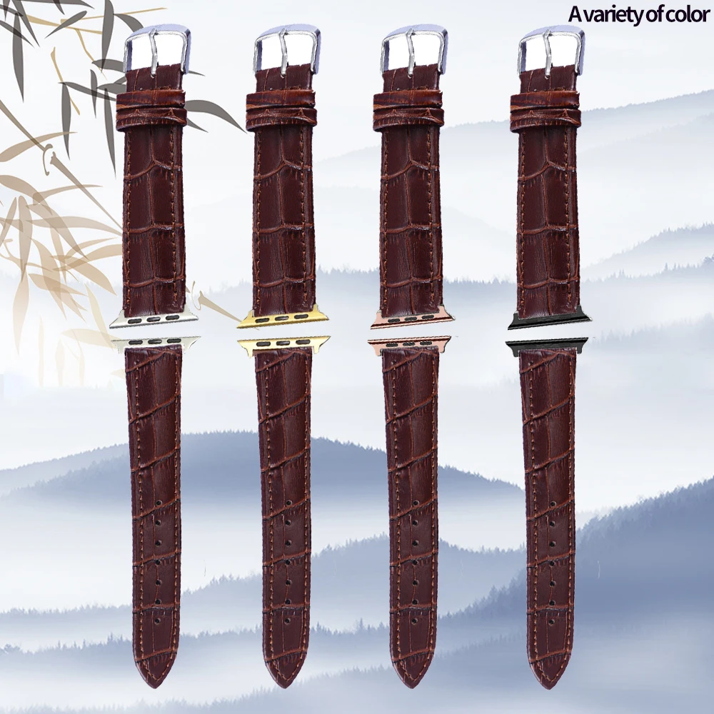 Brown Leather Band Loop Strap For Apple Watch 4 3 2 1 38mm 40mm , Men Leather Watch Band for iwatch 6 5 44mm 42mm Bracelet
Brown Leather Band Loop Strap For Apple Watch 4 3 2 1 38mm 40mm , Men Leather Watch Band for iwatch 6 5 44mm 42mm Bracelet