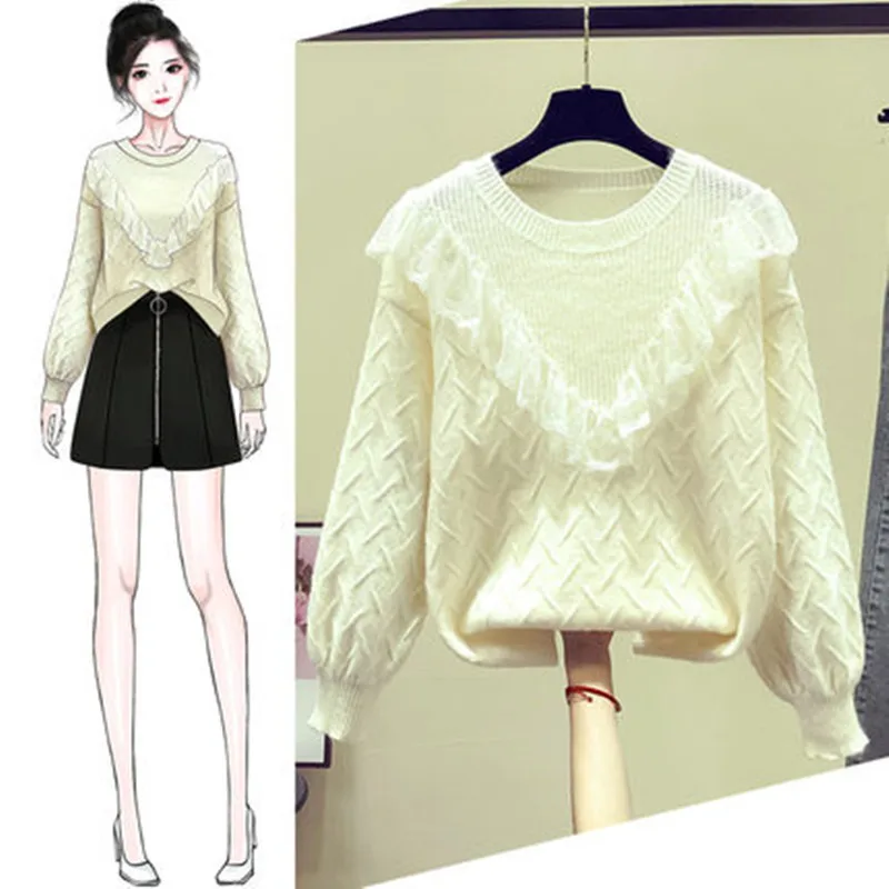 Autumn / winter 2020 thick sweater women's knitting long sleeve round neck loose tassel Pullover bottoming sweater soft warmcoat
Autumn / winter 2020 thick sweater women's knitting long sleeve round neck loose tassel Pullover bottoming sweater soft warmcoat
