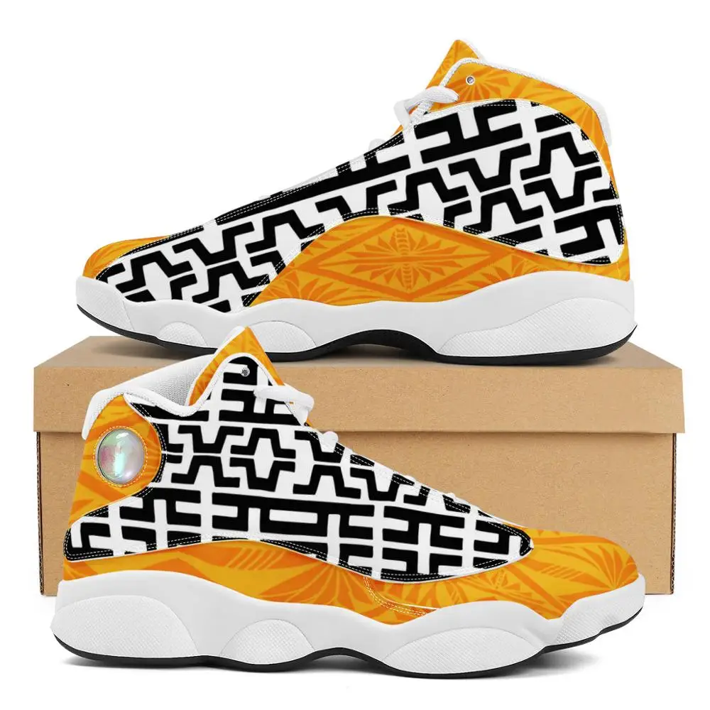 Luxury Design Polynesian Samoa tribe Orange Tonga Style Running Shoes Custom Ball Sports Team Logo Men's Basketball Sports Shoes
Luxury Design Polynesian Samoa tribe Orange Tonga Style Running Shoes Custom Ball Sports Team Logo Men's Basketball Sports Shoes