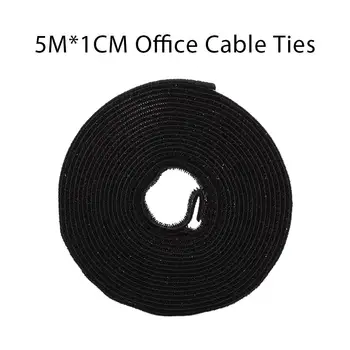 Cable Ties Strap Clothes Loop Tape Pack Roll Wrap 5Mx1cm Magic Sticker Reusable Convenient Cable Cord Ties Charging Line Hook
Cable Ties Strap Clothes Loop Tape Pack Roll Wrap 5Mx1cm Magic Sticker Reusable Convenient Cable Cord Ties Charging Line Hook