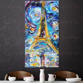 Hand Painted Paris Tower Knife Oil Canvas Painting for Living Room Office Hallway Home Decor Abstract Landscape Artwork Dropship 
Hand Painted Paris Tower Knife Oil Canvas Painting for Living Room Office Hallway Home Decor Abstract Landscape Artwork Dropship
