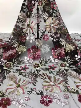 new arrivals high quality sequins fabric African Embroidered sequince fabric for wedding Dresses 5Yds/pcs
new arrivals high quality sequins fabric African Embroidered sequince fabric for wedding Dresses 5Yds/pcs