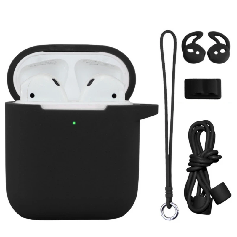 Protective Case For AirPods 2nd Generation Portable Silicone Cover Headphone Protector With Hanging Hole Rope Earbud Cover0!
Protective Case For AirPods 2nd Generation Portable Silicone Cover Headphone Protector With Hanging Hole Rope Earbud Cover0!