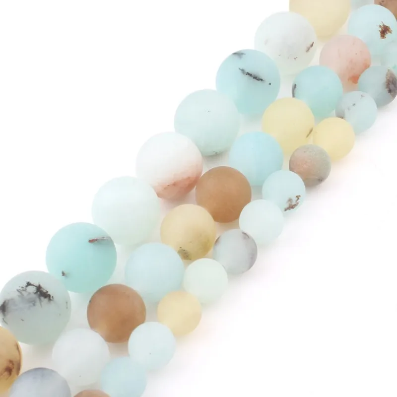 Natural Matte Black Dots Amazonite Stone Round Loose Beads For Jewelry Making 6 8 10 mm Diy Bracelet Necklace 15 Inch Wholesale
Natural Matte Black Dots Amazonite Stone Round Loose Beads For Jewelry Making 6 8 10 mm Diy Bracelet Necklace 15 Inch Wholesale