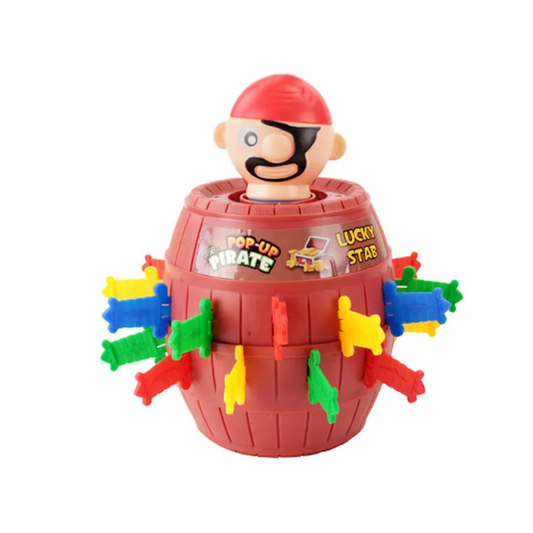 Toy Trick Pirate Barrel Toy Plug Sword Barrel Knife Jet Funny Creative Relaxation Decompression Board Game
Toy Trick Pirate Barrel Toy Plug Sword Barrel Knife Jet Funny Creative Relaxation Decompression Board Game