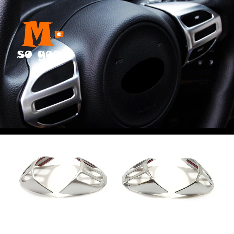 ABS Matte For KIA Picanto 2017 2018 2019 internal Car Steering wheel Button frame Cover Trim car styling accessories 2pcs
ABS Matte For KIA Picanto 2017 2018 2019 internal Car Steering wheel Button frame Cover Trim car styling accessories 2pcs