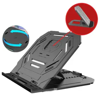 360° Rotating Bottom Laptop Stand Ten height adjustment Notebook Stand For Macbook Air Pro laptop holder Cooling Pad
360° Rotating Bottom Laptop Stand Ten height adjustment Notebook Stand For Macbook Air Pro laptop holder Cooling Pad