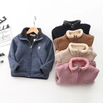 BBD New Toddler Coat Autumn Winter Padded Fleece Warm Outdoor Solid Color Jacket Infant 2-7 Years Delicate Clothes Kids Costume
BBD New Toddler Coat Autumn Winter Padded Fleece Warm Outdoor Solid Color Jacket Infant 2-7 Years Delicate Clothes Kids Costume