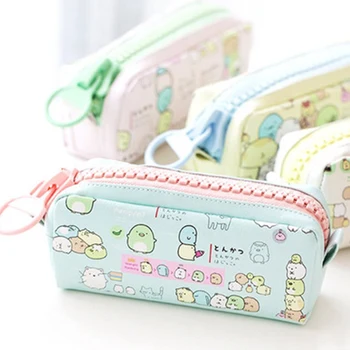 Creative Simple Animal Kawaii Big Zipper PU Leather School Pencil Case Stationery Storage Bag Pencilcase Material Office Supply
Creative Simple Animal Kawaii Big Zipper PU Leather School Pencil Case Stationery Storage Bag Pencilcase Material Office Supply