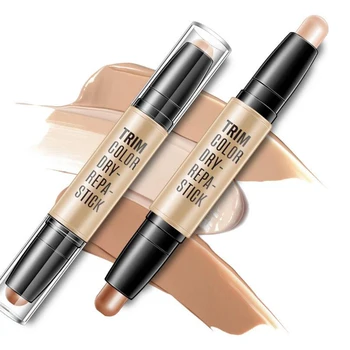 Double-ended 2 in 1 Contour Stick Contouring Highlighter Dark Circle Bronzer Concealer Pen Face Makeup Full Cover
Double-ended 2 in 1 Contour Stick Contouring Highlighter Dark Circle Bronzer Concealer Pen Face Makeup Full Cover