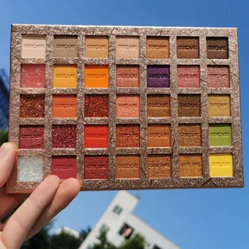 35-color Eyeshadow Palette Warm Colors Long-lasting Colorfast Pigment Eyeshadow Beauty Eye Cosmetics:
35-color Eyeshadow Palette Warm Colors Long-lasting Colorfast Pigment Eyeshadow Beauty Eye Cosmetics:
