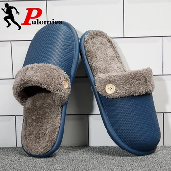 PULOMIES Men Women Slippers Ladies Slippers Winter Warm Slippers Waterproof Indoor Home Fur Slippers Casual Plush Couple Slipper
PULOMIES Men Women Slippers Ladies Slippers Winter Warm Slippers Waterproof Indoor Home Fur Slippers Casual Plush Couple Slipper