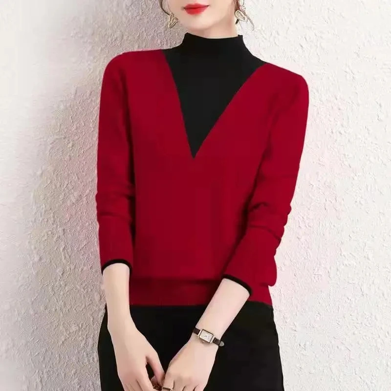 2022 New Winter Velvet Knit Sweater Women Thick Velvet Thicken Slim Bottom Shirt Female's Autumn Pullover Elasticity Warm Tops
2022 New Winter Velvet Knit Sweater Women Thick Velvet Thicken Slim Bottom Shirt Female's Autumn Pullover Elasticity Warm Tops