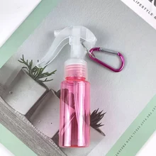 60ML Transparent Plastic Trigger Spray Bottle With Carabiner Hook Travel Portable Refillable Container Cosmetic Pefume Atomizer
60ML Transparent Plastic Trigger Spray Bottle With Carabiner Hook Travel Portable Refillable Container Cosmetic Pefume Atomizer
