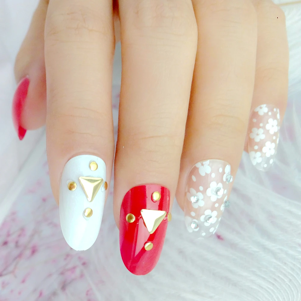 Clear Flower Artificial Press On False Nails 3D Red False Fingernails For Design DIY Full Cover Tips Manicure Tool
Clear Flower Artificial Press On False Nails 3D Red False Fingernails For Design DIY Full Cover Tips Manicure Tool