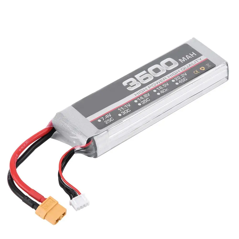 Hot JH POWER 3500mAh 3S 11.1V 25C Rechargeable LiPo Battery with XT60 Plug for RC Model Lithium Battery Stable power output
Hot JH POWER 3500mAh 3S 11.1V 25C Rechargeable LiPo Battery with XT60 Plug for RC Model Lithium Battery Stable power output