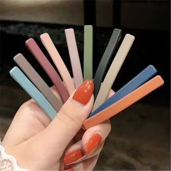 Hipster Dull Polish Color Long Clip Base Side Clip Girl's Versatile Clip Chopped Hair Clip Hair Styling Accessories
Hipster Dull Polish Color Long Clip Base Side Clip Girl's Versatile Clip Chopped Hair Clip Hair Styling Accessories