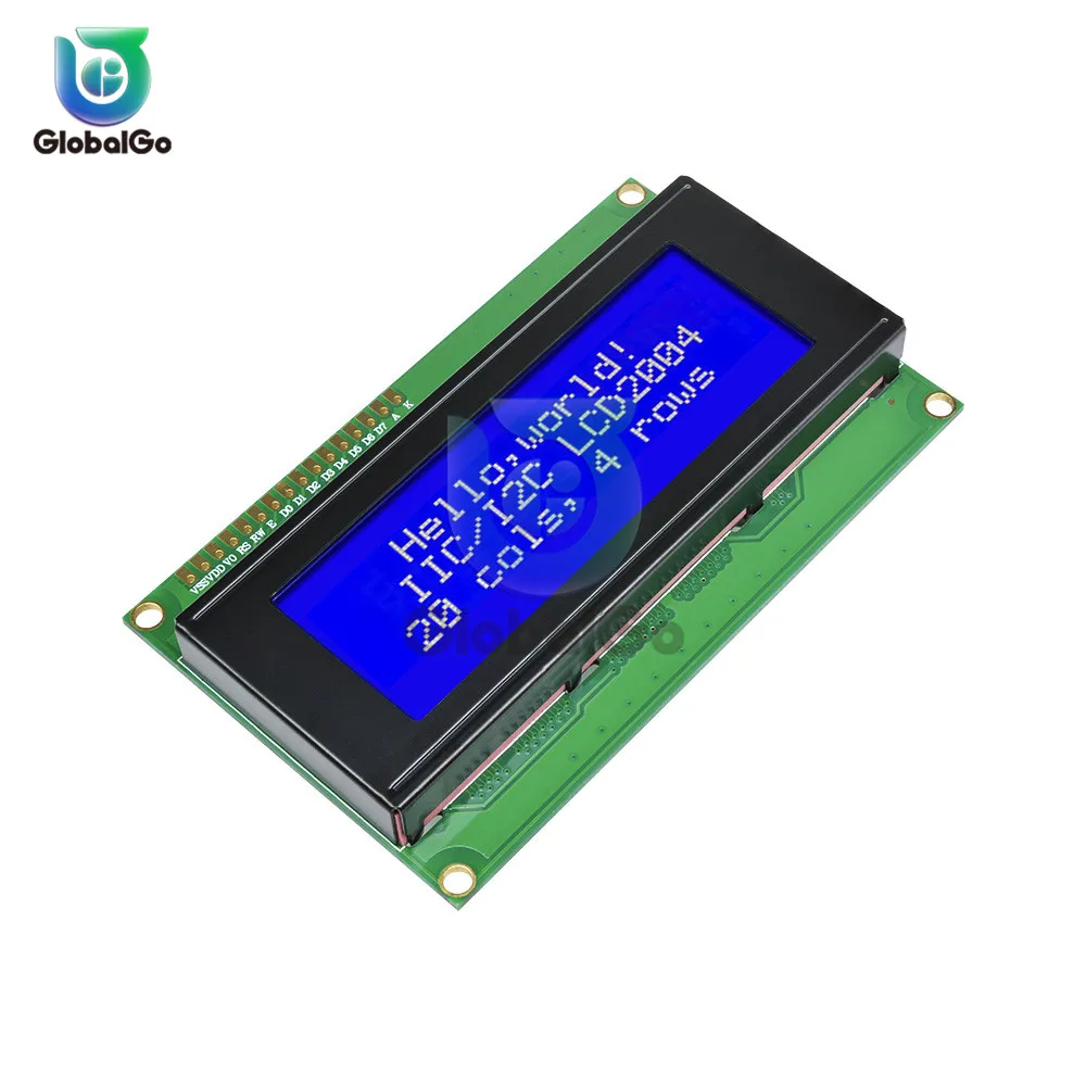 ЖК дисплей 2004 20x4 2004A синий/зеленый экран HD44780 символ IIC/I2C SPI интерфейс модуль
