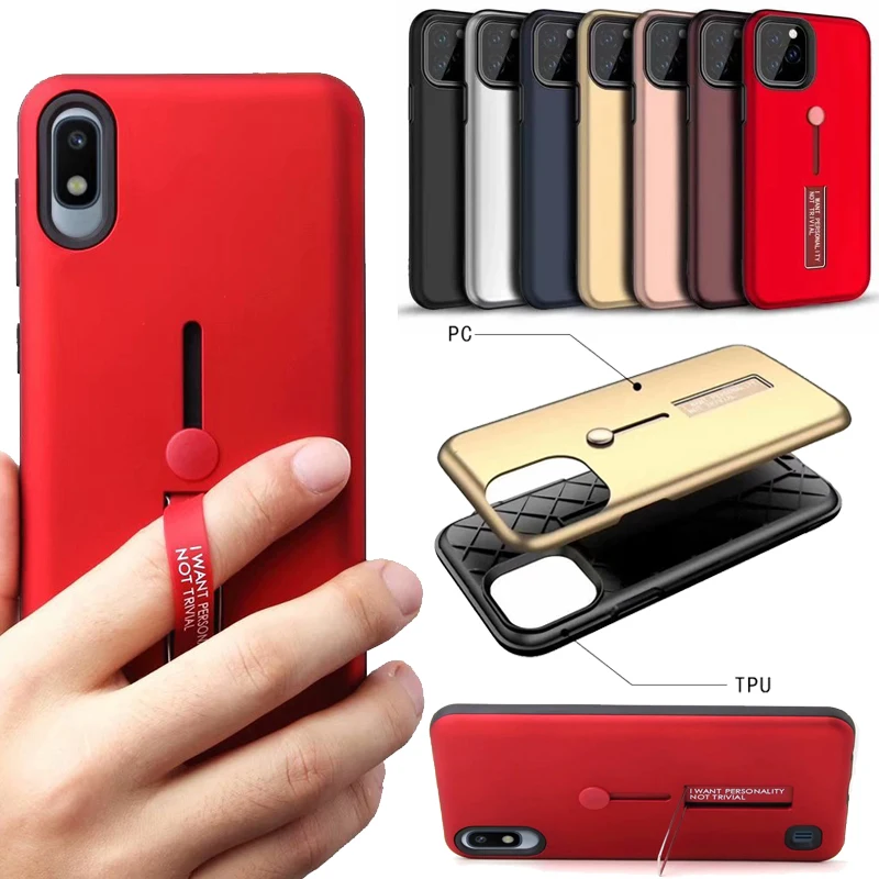 Solid Color Loop Ring Phone Case for Apple iPhone 11 Pro Max XR X 6 6S 7 8 Plus XS Max Hide Ring Holder Stand Protective Cover
Solid Color Loop Ring Phone Case for Apple iPhone 11 Pro Max XR X 6 6S 7 8 Plus XS Max Hide Ring Holder Stand Protective Cover