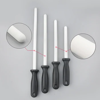 1 Pcs Knife Sharpener Rod With ABS Handle Ceramic(zirconia) Sharpening For Chefs Steel Knives Kitchen Assistant Helper musats
1 Pcs Knife Sharpener Rod With ABS Handle Ceramic(zirconia) Sharpening For Chefs Steel Knives Kitchen Assistant Helper musats