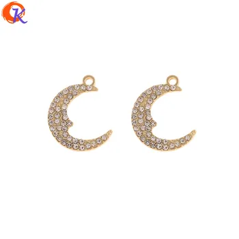 Cordial Design 50Pcs 18*21MM Jewelry Accessories/Rhinestone Charms/Moon Shape/Hand Made/DIY Making/Pendant/Earring Findings
Cordial Design 50Pcs 18*21MM Jewelry Accessories/Rhinestone Charms/Moon Shape/Hand Made/DIY Making/Pendant/Earring Findings
