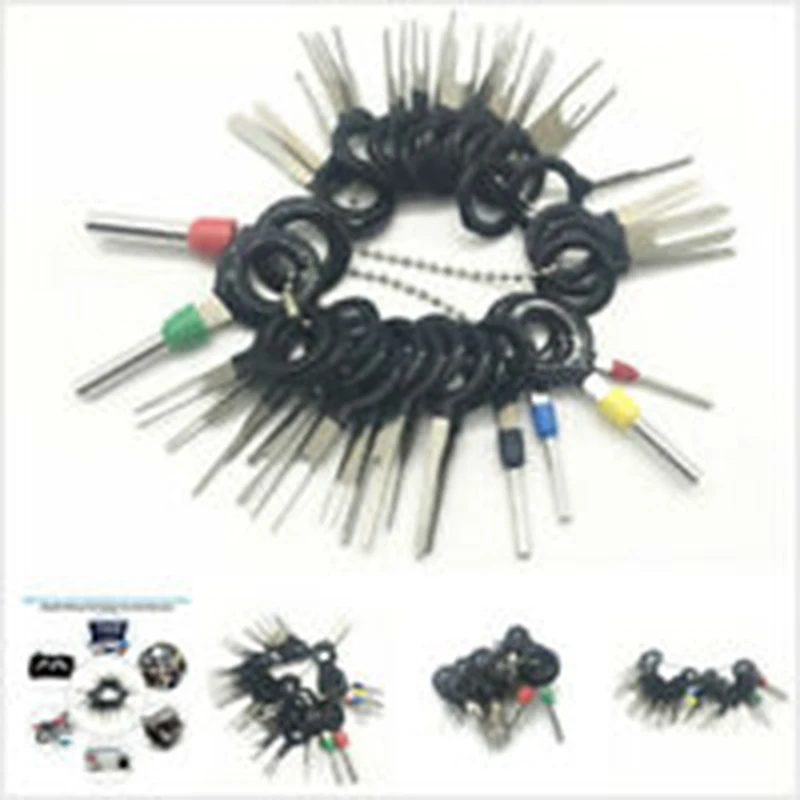 117Pcs Car Terminal Removal Tool Wire Plug Connector Extractor Puller Release Pin Extractor Kit For Electronic Devices Repair
117Pcs Car Terminal Removal Tool Wire Plug Connector Extractor Puller Release Pin Extractor Kit For Electronic Devices Repair