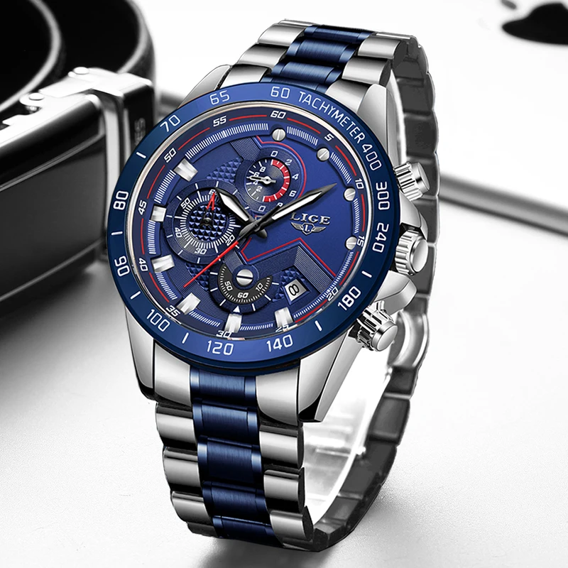 2019 LIGE Men Watch Top Luxury Brand Stainless Steel Business Clock Chronograph Army Sport Quartz Male Watches Relogio Masculino
2019 LIGE Men Watch Top Luxury Brand Stainless Steel Business Clock Chronograph Army Sport Quartz Male Watches Relogio Masculino