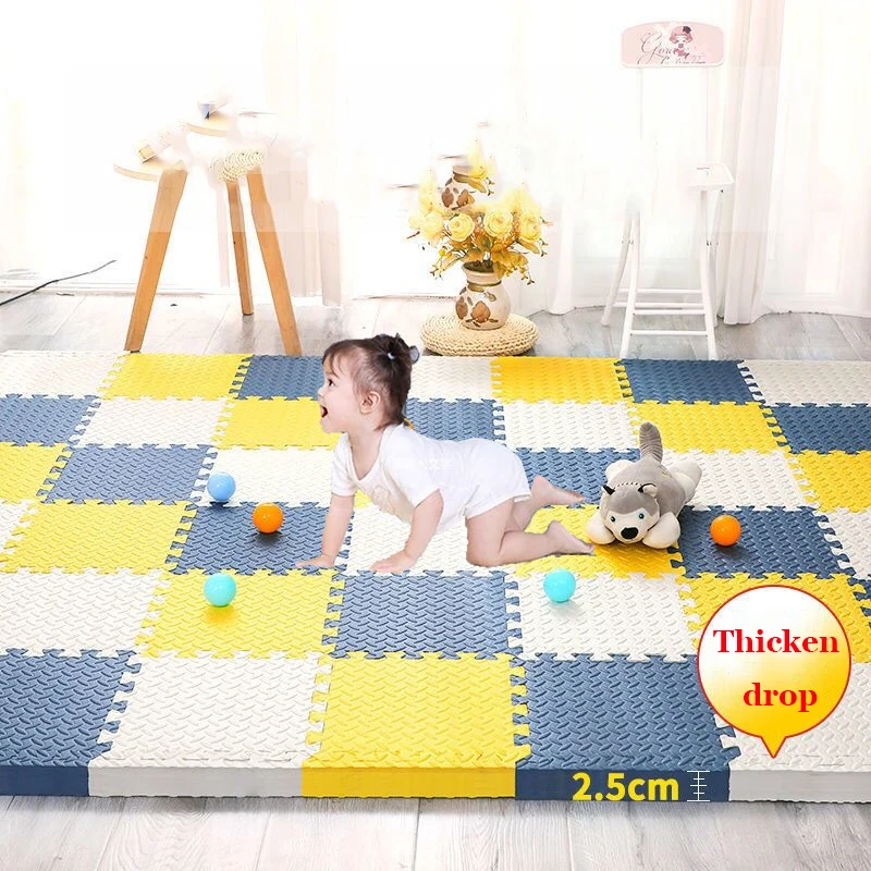 2.5cm Baby Play Carpet Baby Mattress EVA Foam Play Puzzle Mats Exercise Floor Carpet Rug for Kids Carpet Climbing Pads Play Mat
2.5cm Baby Play Carpet Baby Mattress EVA Foam Play Puzzle Mats Exercise Floor Carpet Rug for Kids Carpet Climbing Pads Play Mat