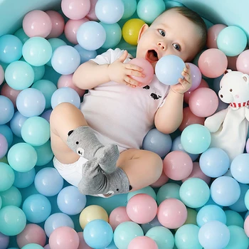 50Pcs Eco-Friendly Colorful Ball Soft Plastic Ocean Ball Funny Baby Kid Swim Pit Toy Water Pool Ocean Wave Ball Dia 7cm
50Pcs Eco-Friendly Colorful Ball Soft Plastic Ocean Ball Funny Baby Kid Swim Pit Toy Water Pool Ocean Wave Ball Dia 7cm