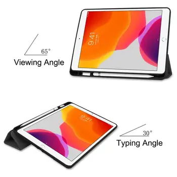 For New Apple iPad 7th Generation 10.2 inch 2019 Smart Case Slim Shell Standing Cover with Pen Holder Easy clip-on application
For New Apple iPad 7th Generation 10.2 inch 2019 Smart Case Slim Shell Standing Cover with Pen Holder Easy clip-on application