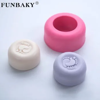 FUNBAKY Creative Baby Shower Feet Soap Mold Cute Mini Household Handmade Soap Making Tool Silicone Mold Safe and Harmless
FUNBAKY Creative Baby Shower Feet Soap Mold Cute Mini Household Handmade Soap Making Tool Silicone Mold Safe and Harmless