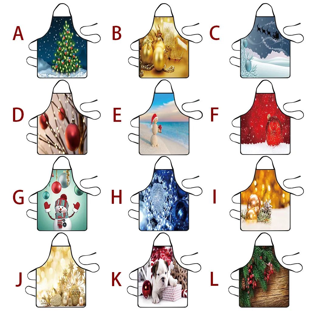 Christmas Decoration Waterproof Apron Kitchen Aprons Dinner Party Apron Merry Christmas New Year Decorations 
Christmas Decoration Waterproof Apron Kitchen Aprons Dinner Party Apron Merry Christmas New Year Decorations