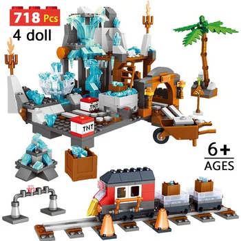 718PCS My World Crystal Mine Model Train Sets Building Blocks Compatible with Friend Bricks Toy for Children Gifts
718PCS My World Crystal Mine Model Train Sets Building Blocks Compatible with Friend Bricks Toy for Children Gifts