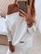 2020 Autumn Women Elegant Basic Casual Top Female Leisure OL Long Sleeve Brief Shirt Solid Off Shoulder Buttoned Blouse
2020 Autumn Women Elegant Basic Casual Top Female Leisure OL Long Sleeve Brief Shirt Solid Off Shoulder Buttoned Blouse