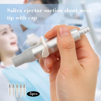 1/5PCS Dental Valve Oral Saliva Ejector Suction Short Weak Handpiece Tip with Cap Adaptor Dental Saliva Swivel Sucker Suction
1/5PCS Dental Valve Oral Saliva Ejector Suction Short Weak Handpiece Tip with Cap Adaptor Dental Saliva Swivel Sucker Suction