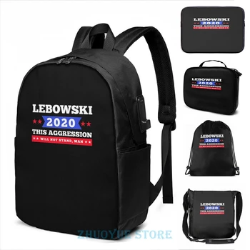 Funny Graphic print Lebowski 2020 USB Charge Backpack men School bags Women bag Travel laptop bag
Funny Graphic print Lebowski 2020 USB Charge Backpack men School bags Women bag Travel laptop bag
