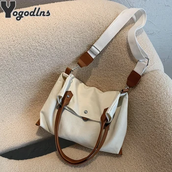 Women Canvas Shopping Bag Female Cloth Casual Shoulder Handbag Tote Reusable Grocery Shopper Bags Students Book Crossbody Bag
Women Canvas Shopping Bag Female Cloth Casual Shoulder Handbag Tote Reusable Grocery Shopper Bags Students Book Crossbody Bag