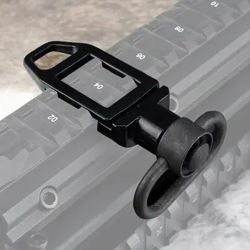 2 PCs Black Hunting Tactical Push Button Quick Detach Low Profile Ambush Loop Attachment Point Sling Swivel Rail Mount
2 PCs Black Hunting Tactical Push Button Quick Detach Low Profile Ambush Loop Attachment Point Sling Swivel Rail Mount