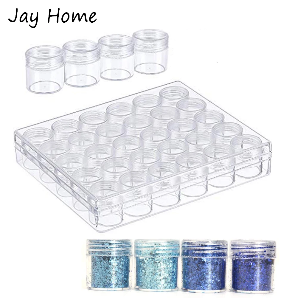Diamond Painting Embroidery Storage Box with 30 Small Jars Diamond Painting Storage Containers DIY Accessories Storage Case
Diamond Painting Embroidery Storage Box with 30 Small Jars Diamond Painting Storage Containers DIY Accessories Storage Case