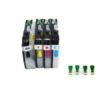 

UP 1Set Refill Cartridge with chip LC3011 LC3013 compatible For Brother MFC J491DW J497DW J890DW J895DW DCP J572DW J772DW J774DW