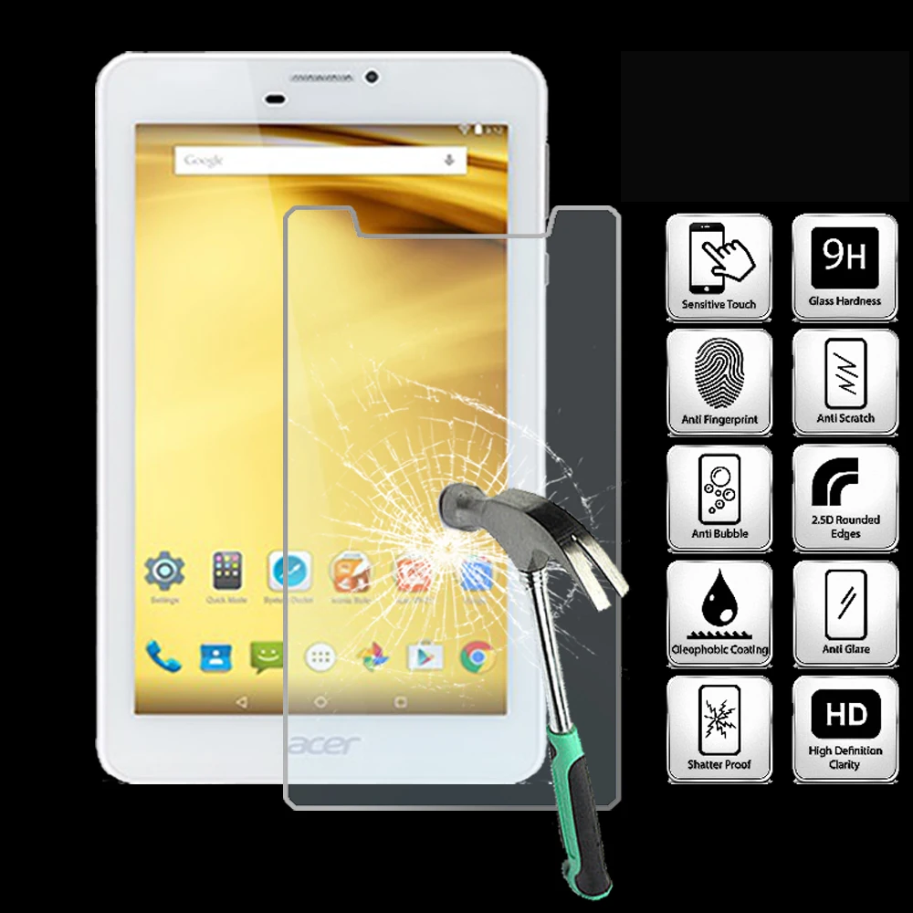 For Acer Iconia Talk 7 Tablet Tempered Glass Screen Protector Cover Explosion-Proof Anti-Scratch Screen Film
For Acer Iconia Talk 7 Tablet Tempered Glass Screen Protector Cover Explosion-Proof Anti-Scratch Screen Film