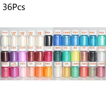 36Pcs Mermaid Pearlescent Powder Dropping Glue Resin Natural Mica Mineral Powder
36Pcs Mermaid Pearlescent Powder Dropping Glue Resin Natural Mica Mineral Powder