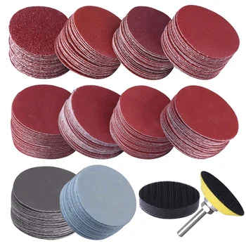 200Pcs 50mm 2 Inch Sander Disc Sanding Discs 80-3000 Grit Paper with 1Inch Abrasive Polish Pad Plate + 1/4 Inch Shank for Rotary
200Pcs 50mm 2 Inch Sander Disc Sanding Discs 80-3000 Grit Paper with 1Inch Abrasive Polish Pad Plate + 1/4 Inch Shank for Rotary