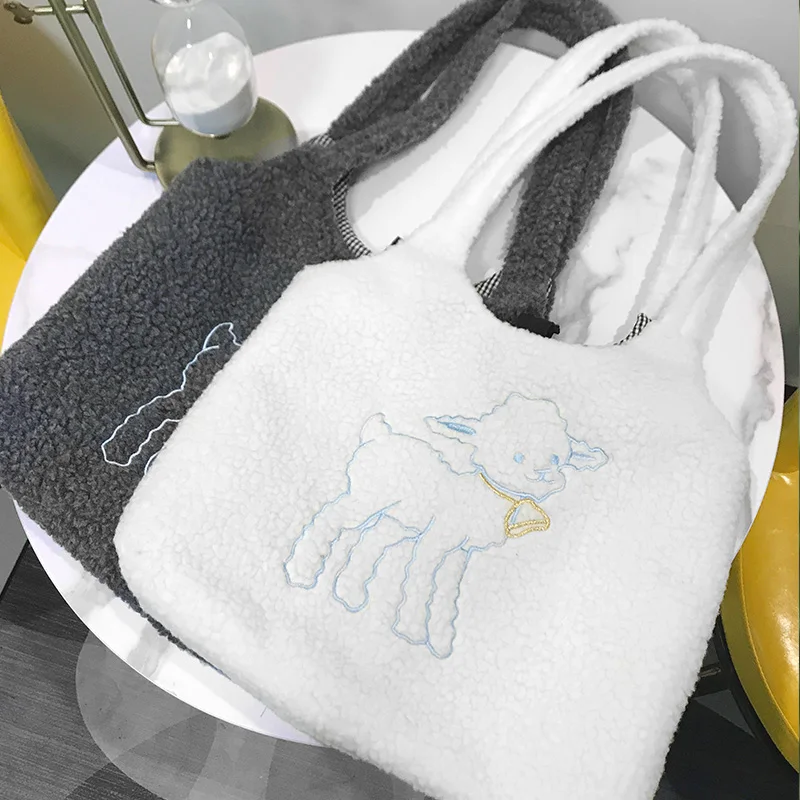 2020 New Cute Women Shoulder Bag Simple Canvas Handbag Tote female Large Capacity Embroidery Shopping Bag Book Bags For Girls
2020 New Cute Women Shoulder Bag Simple Canvas Handbag Tote female Large Capacity Embroidery Shopping Bag Book Bags For Girls