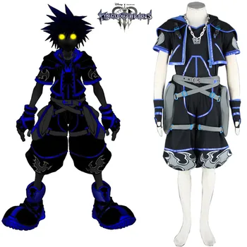Kingdom Hearts Sora Cosplay Costumes advanced High Quality Luxury Dark Combat Uniform Suit Male Uniform Full Set Custom
Kingdom Hearts Sora Cosplay Costumes advanced High Quality Luxury Dark Combat Uniform Suit Male Uniform Full Set Custom