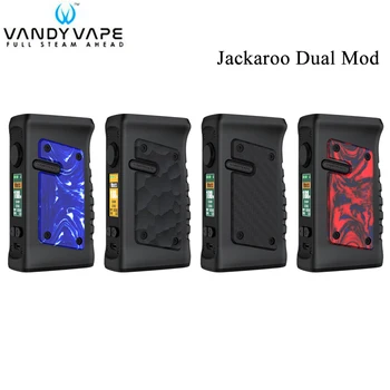 Original Vandy Vape Jackaroo Dual Mod 188W TC Box Mod Power By Dual 18650 Batteries waterproof vandyvape E-Cigs vaporizer
Original Vandy Vape Jackaroo Dual Mod 188W TC Box Mod Power By Dual 18650 Batteries waterproof vandyvape E-Cigs vaporizer