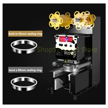 Full-automatic Sealing Machine Plastic Milk Tea Cup Sealing Machine Manual Special Use For Soybean Milk Cup Sealer
Full-automatic Sealing Machine Plastic Milk Tea Cup Sealing Machine Manual Special Use For Soybean Milk Cup Sealer