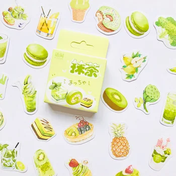 50pcs /Box Summer Style Matcha Green Cakes DIY Sticker Stick Label Diary Decor
50pcs /Box Summer Style Matcha Green Cakes DIY Sticker Stick Label Diary Decor