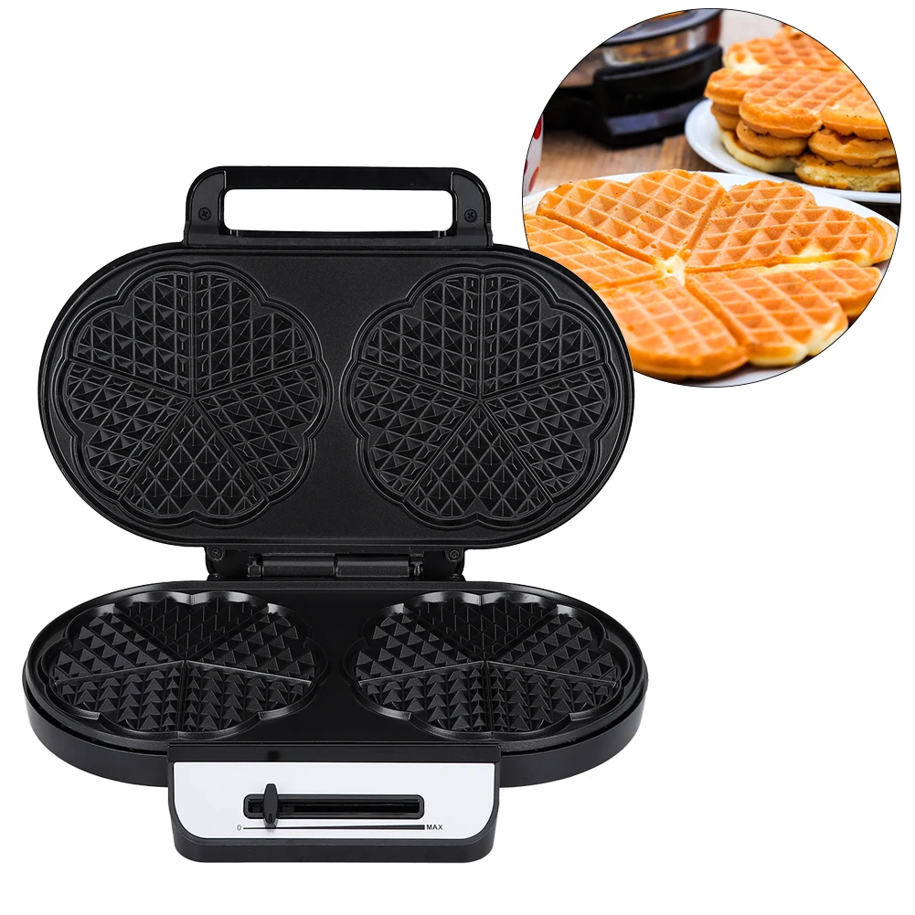 Double-Head Waffle Maker Multifunctional Cake Machine Electric Baking Pan 220-240V Kitchen Breakfast Sandwich Making Tools
Double-Head Waffle Maker Multifunctional Cake Machine Electric Baking Pan 220-240V Kitchen Breakfast Sandwich Making Tools